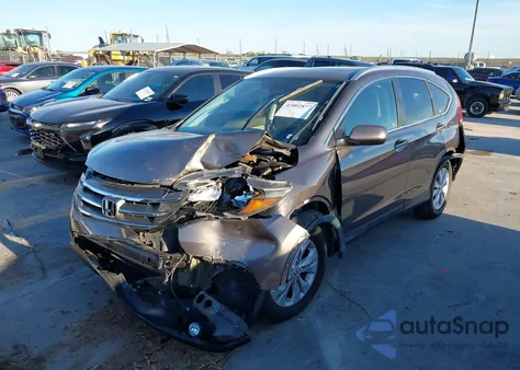 2012 Honda Cr-V Ex-L from USA, damaged, VIN 5J6RM3H77CL015008